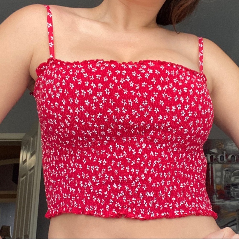 Floral Brandy Melville Tank